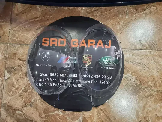 Mini Cooper F55 F56 Sağ Sol Far Camı