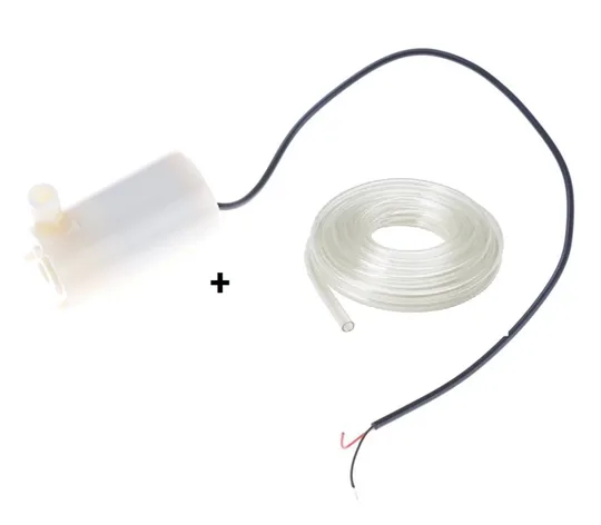 Mini Yatay Dalgıç Su Pompası DC 2.5V-6V 120L/H Dalgıç Pompa