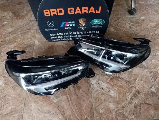 Opel Corsa F 2020- Sağ Sol Far Sıfır 9829522780 9829522580