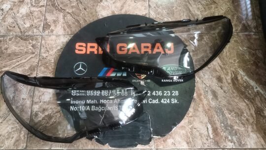 Opel Corsa F 2021 Sağ Sol Far Camı