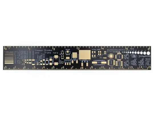 PCB Referans Cetveli 15CM PCB Cetvel Elektronik Mühendisleri İçin