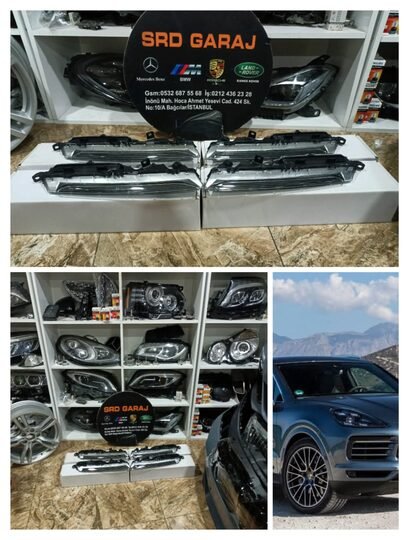 Porche Cayenne 2018- Gündüz Sis Farı 9Y0941181-1182