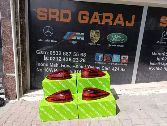 Porsche Cayenne 2014-17 Sağ Sol Dış Stop Sıfır Valeo 95863106200 95863106100