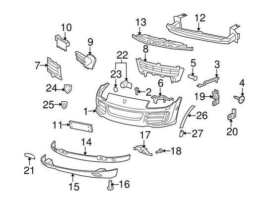 Porsche Cayenne Ön Tampon Havalandırma Izgarası 955505681109B9 955505682109B9