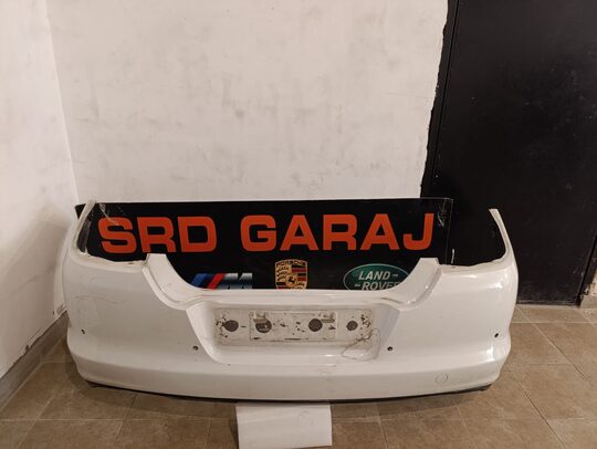 Porsche Panamera 970 2010-14 Çıkma Dolu Beyaz Arka Tampon 97050541100