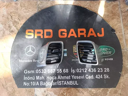 Porsche Panamera Sağ Sol Klima Üfleme Izgarası 970552131 970552132