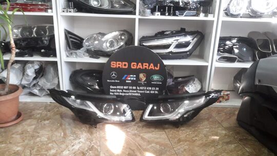 Range Rover Evoque Makyajli Sag Sol Far LED Dolu Sıfır