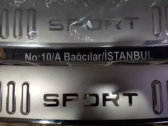 Range Rover Sport 2005-12 Arka Tampon Krom Çıta
