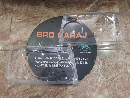 Range Rover Sport 2005-2009 Sağ Sol Far Camı