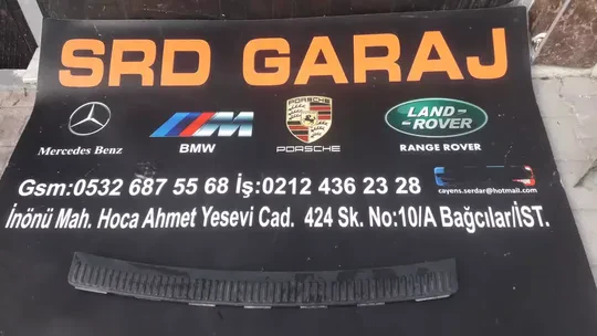 Range Rover Sport L320 2005 Arka Tampon Basamak Plakası Trimi DOE000021XXX