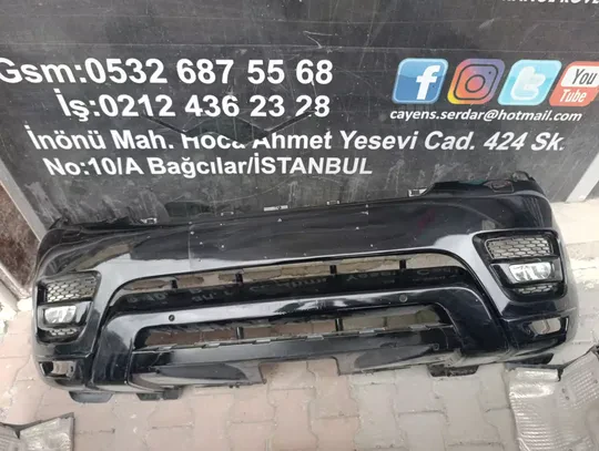 Range Rover Sport L494 2013-17 Ön Tampon Çıkma Siyah