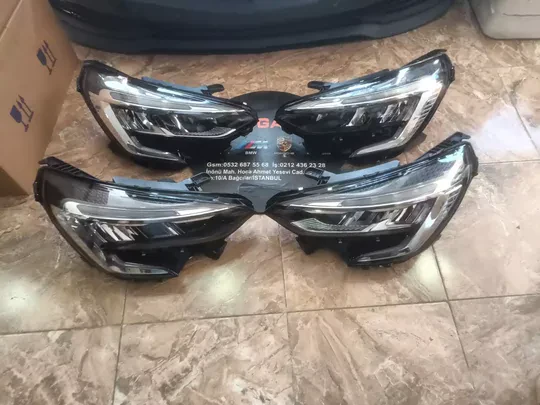 Renault Clio 5 Ledli Krom Sağ Sol Far Sıfır 260100902R 260606923R