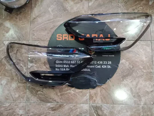 Renault Megane 4 Sağ Sol Far Camı