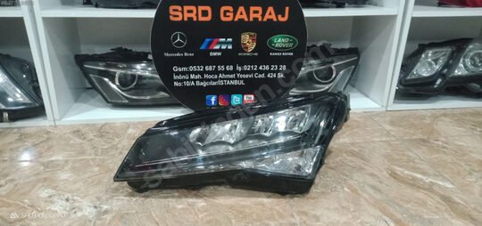 Skoda Super B Sol Ful LED Far Crystal Lıghtıng