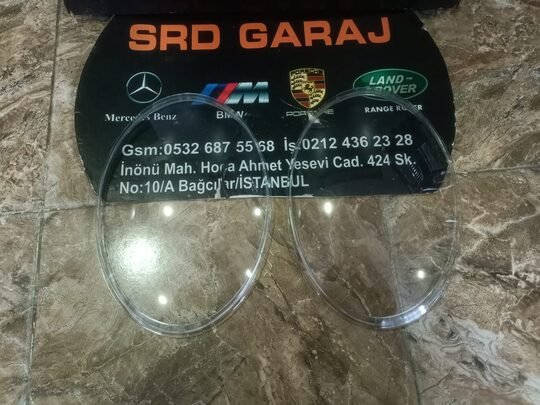 Volkswagen Beetle 2004-11 Sağ Sol Far Camı