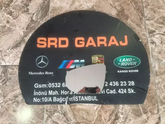 Volkswagen Golf 6 Sol Ayna Camı Sıfır 5K0857521