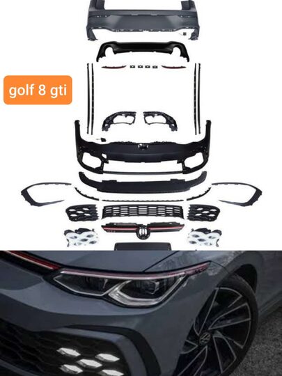Volkswagen Golf 8 GTI Tampon Seti Body Kit