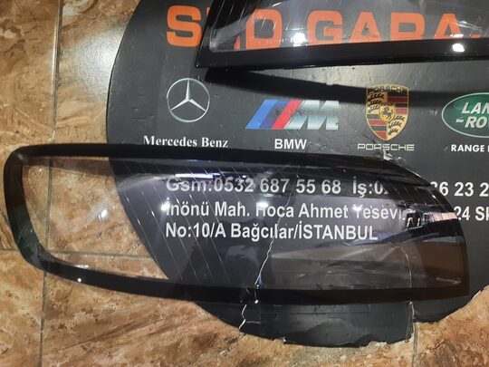 Volvo S40 Sağ Sol Far Camı