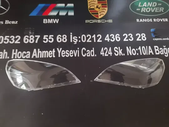 Volvo S60 2010-2013 Sağ Sol Far Camı