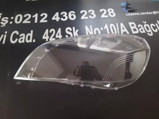 Volvo S60 2010-2013 Sağ Sol Far Camı