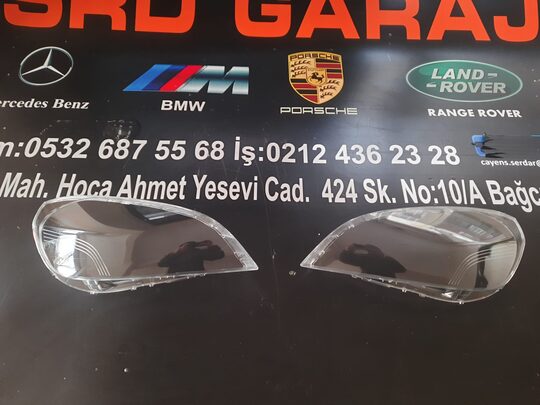Volvo S60 2010-2013 Sağ Sol Far Camı