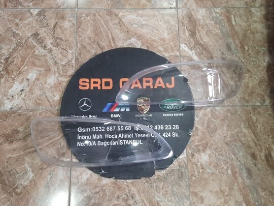 Volvo S60 2013 2018 Sağ Sol Far Camı