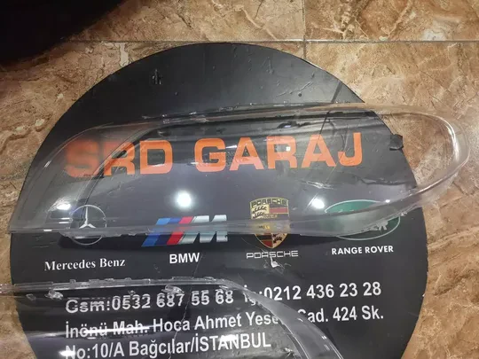 Volvo S80 Sağ Sol Far Camı