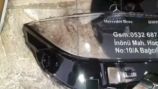 Volvo S90 Sağ Sol Far Camı