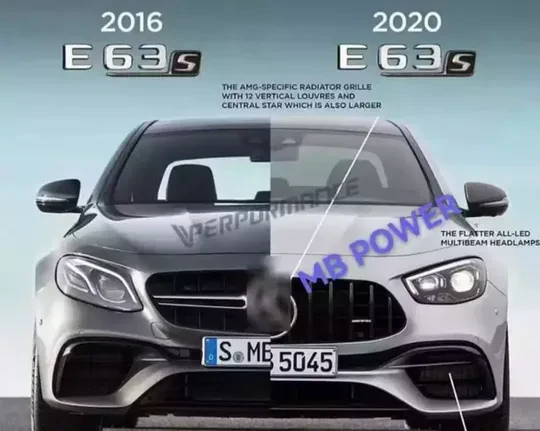 W213 E Serisi İçin 2020+ AMG 63S Facelıft