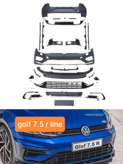 Wosvagen Golf 7 7.5 R Line Tampon Body Kıt Set