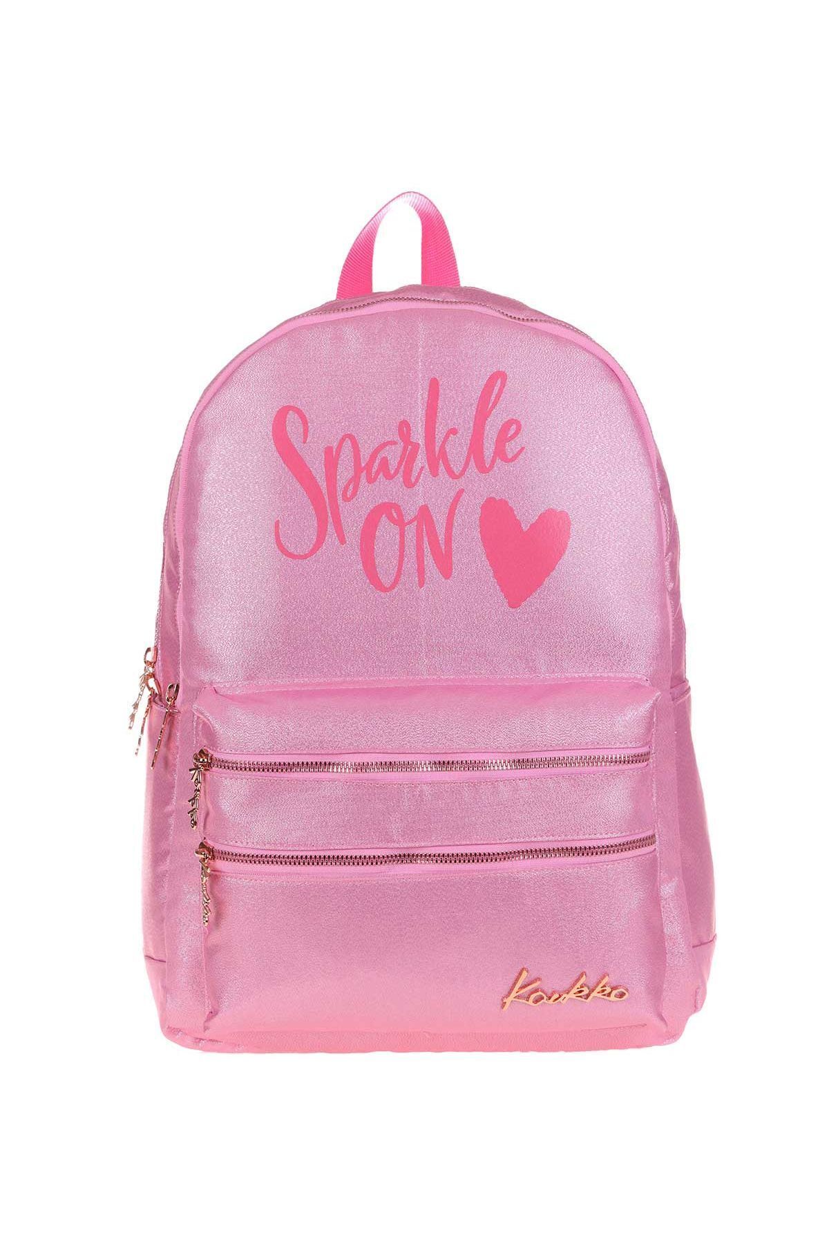 Sparkle Sırt Çantası Pembe