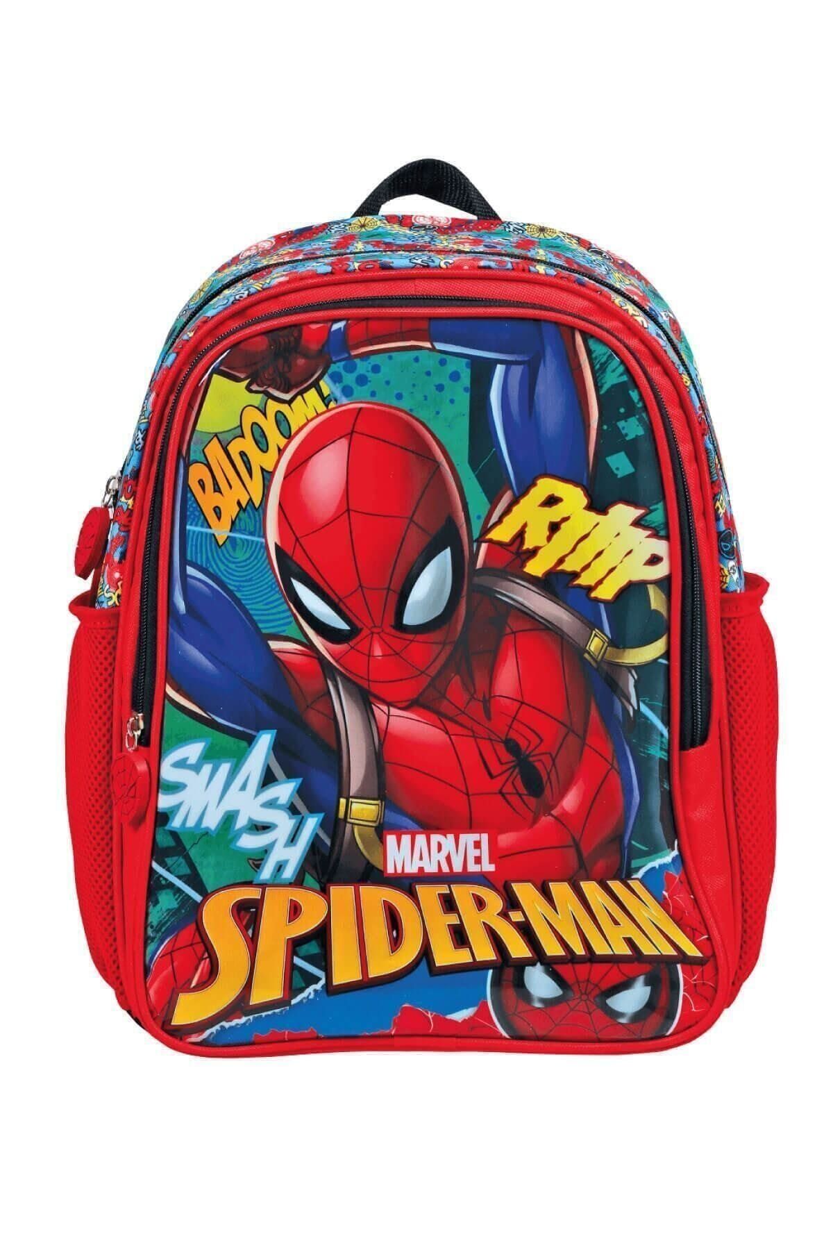 Spiderman Ilkokul Çantası Hawk Graffıtı