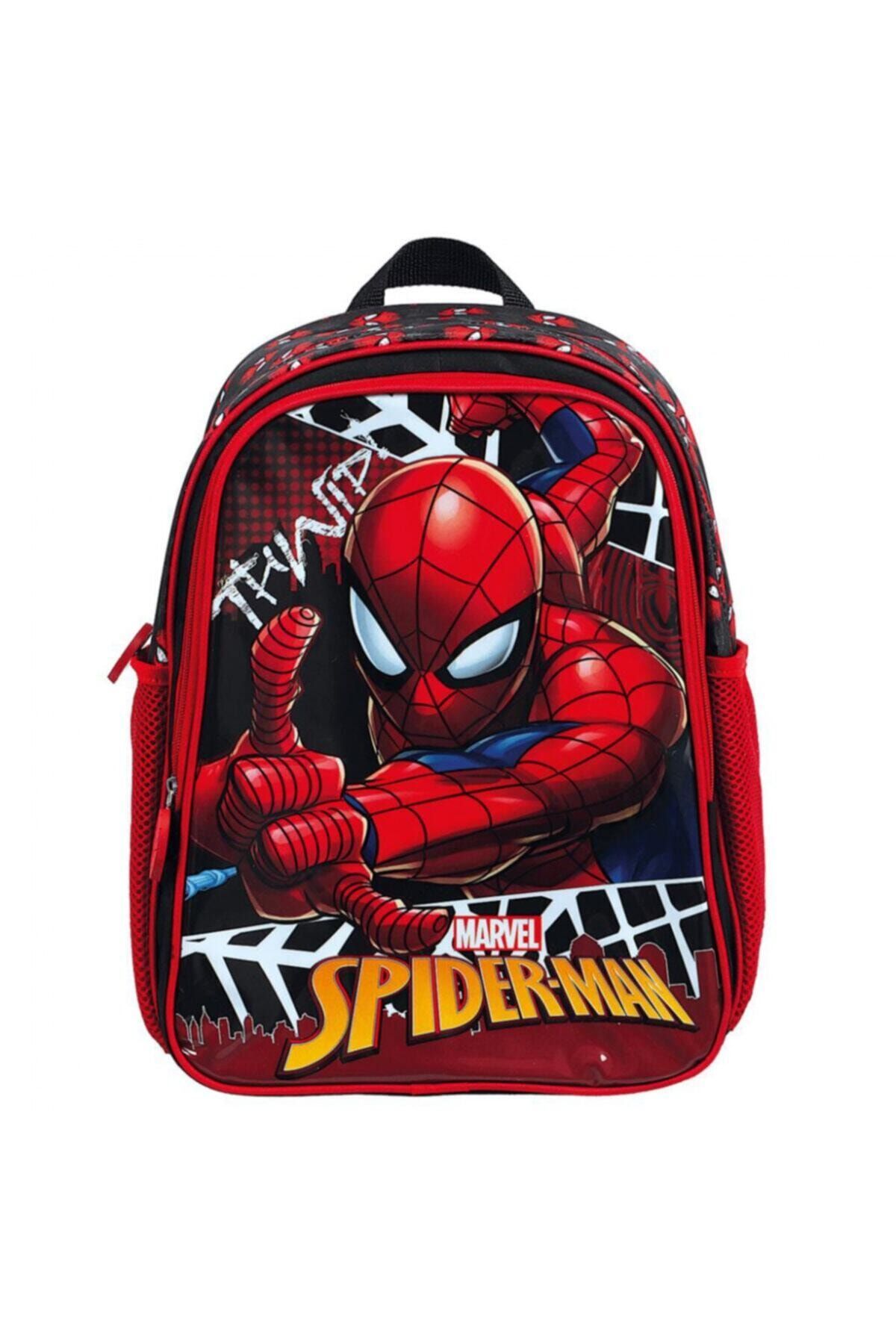Spiderman Lisanslı Iki Bölmeli Ilkokul Sırt Çantası 5251