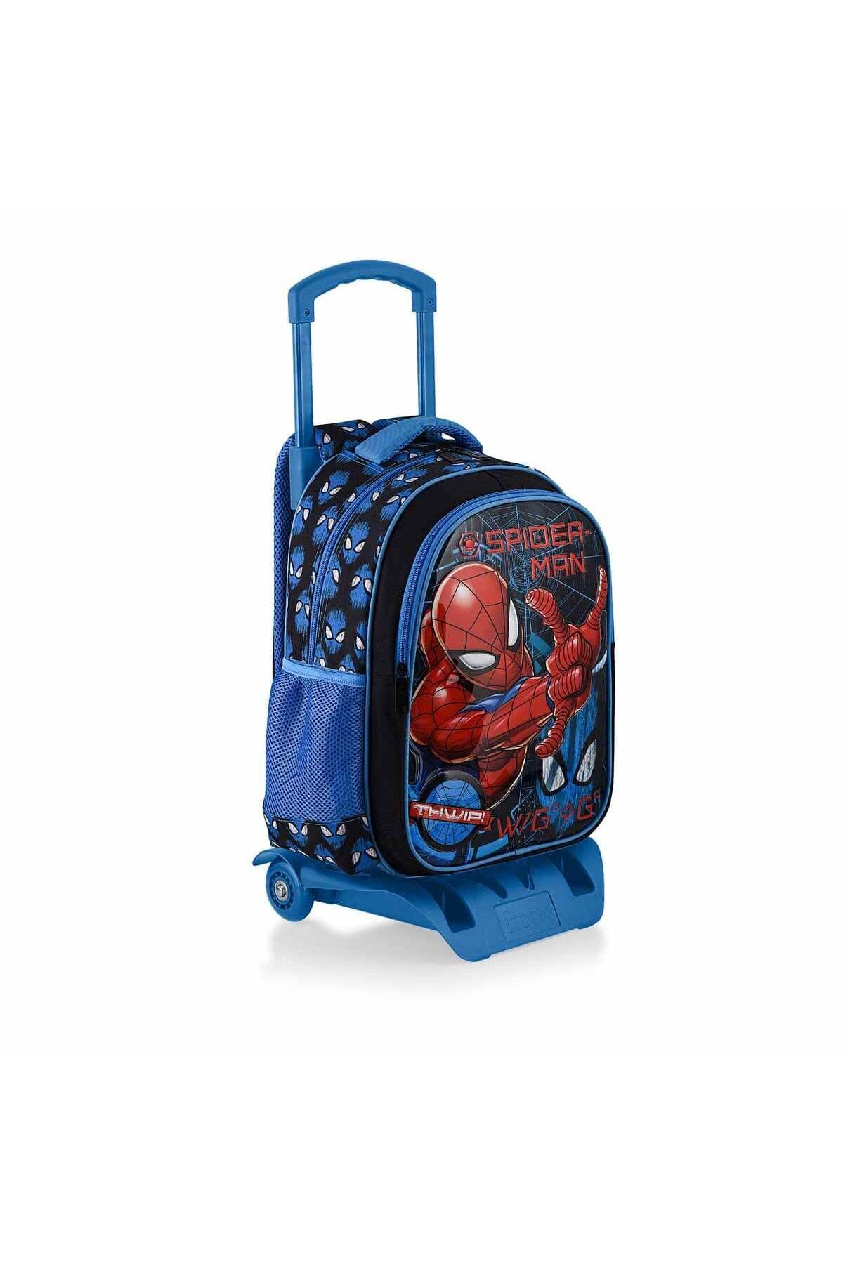 Spiderman Thwip WGG Çekçekli Okul Çantası 48086