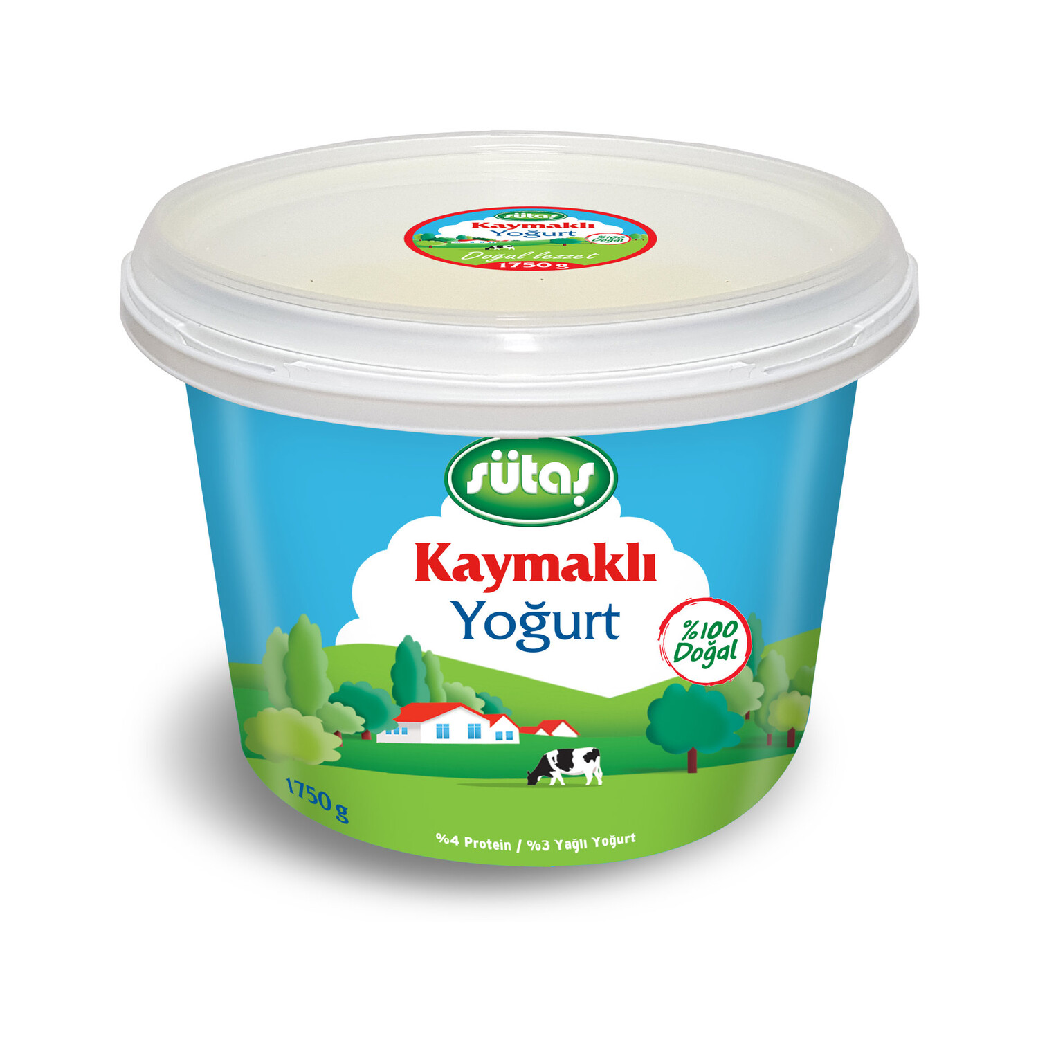 Sütaş Kaymaklı Yoğurt 1750 Gr
