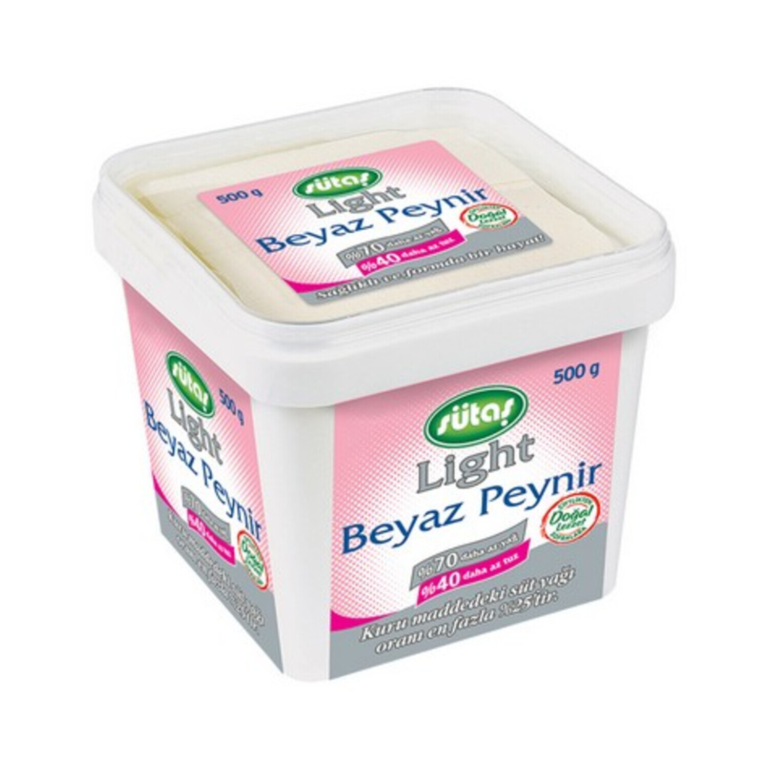 Sütaş Light Beyaz Peynir 500 Gr