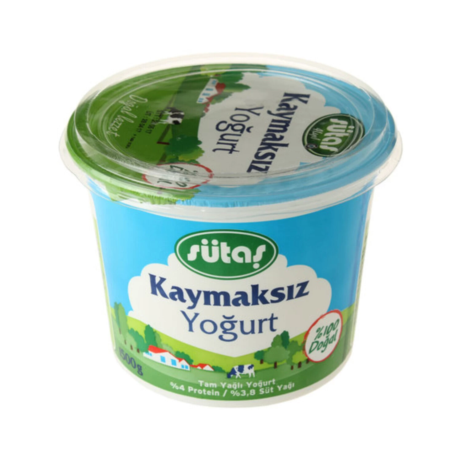 Sütaş Yoğurt 1500 Gr Kaymaksız
