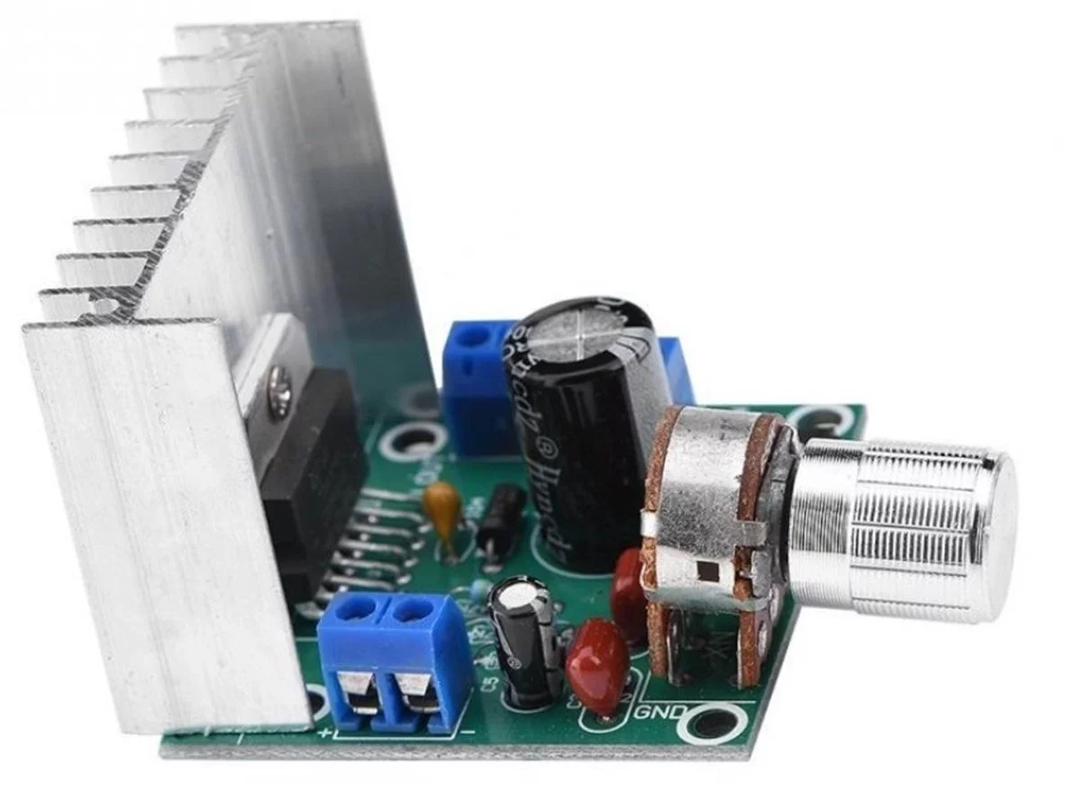 TDA7297 Ses Yükseltici Amfi Devresi 12V 2x15W Çift Kanal Amfi