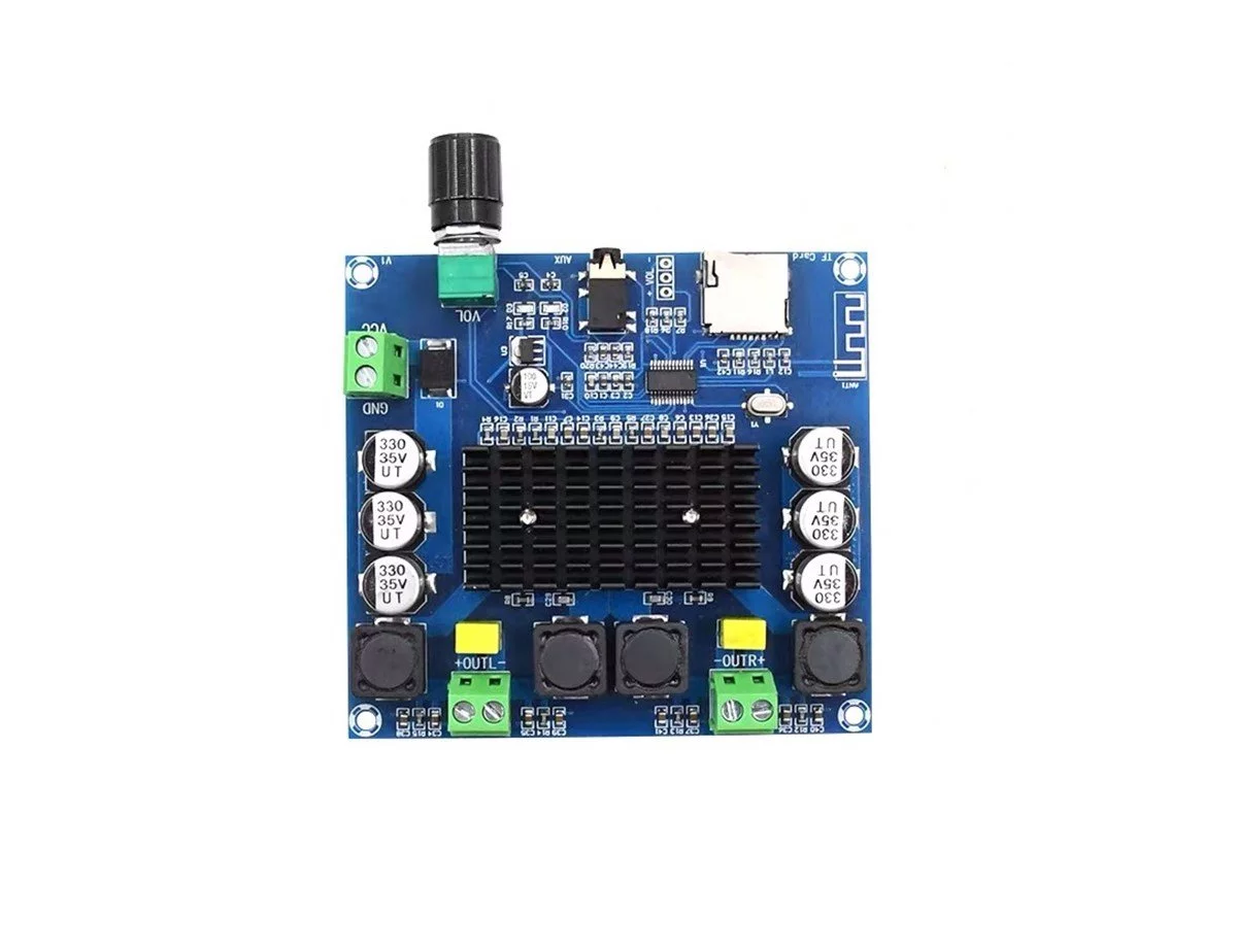 2 x 100W Bluetooth 5.0 Amfi Devresi TDA7498 TF Kart XH-A105