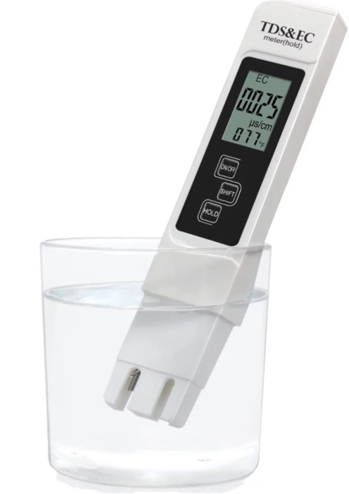 TDS & EC Metre Su Kalite İletkenlik Ölçme Termometre Su Test Cihazı
