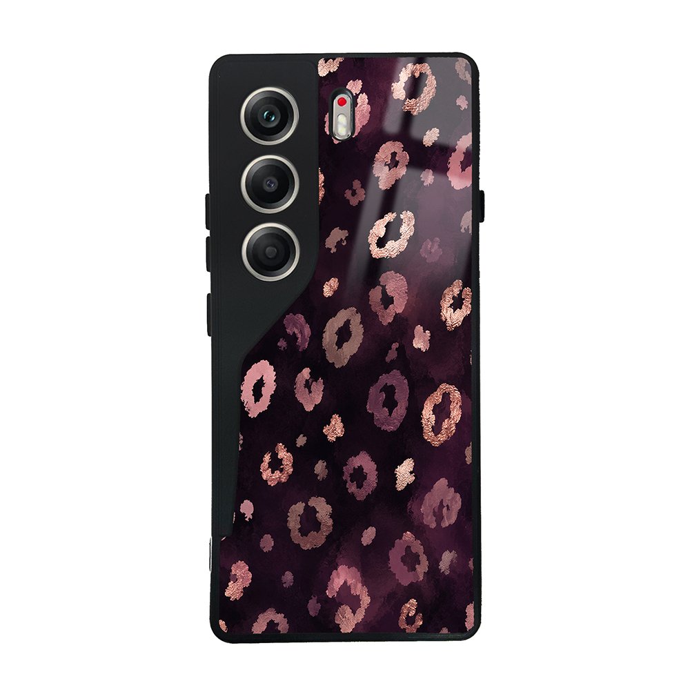 Tecno Camon 40 Pro Kılıf Kamera Korumalı Desenli Luxury Portrait Painting Lusi Kapak