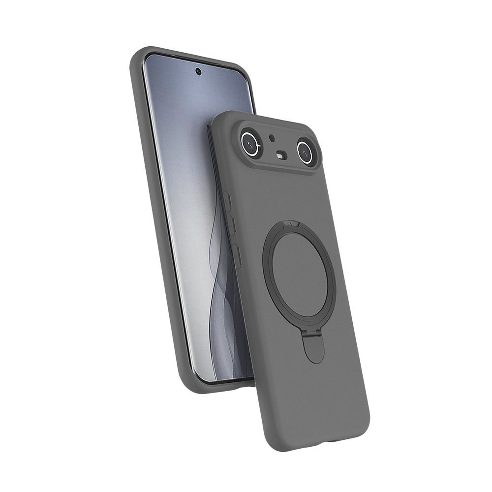 Tecno Spark Slim 5G Kılıf Magsafe Şarj Özellikli Standlı Sensitive Touch Samara Kapak