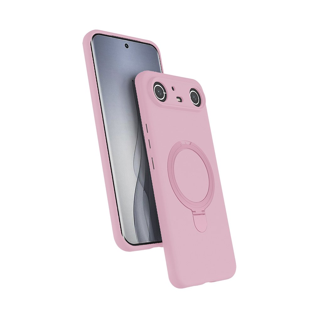 Tecno Spark Slim 5G Kılıf Magsafe Şarj Özellikli Standlı Sensitive Touch Samara Kapak