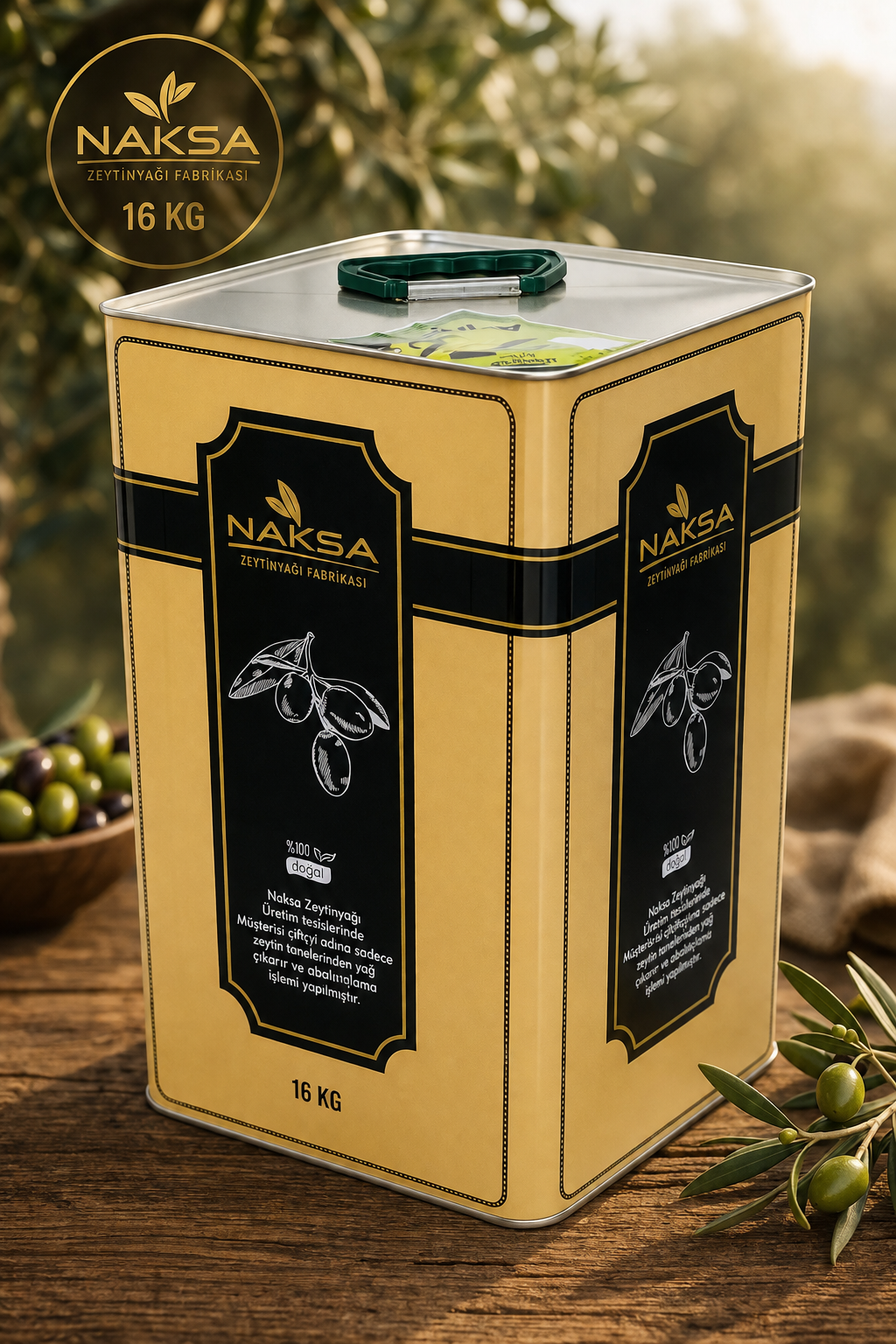Teneke Zeytinyağı 16 Kg