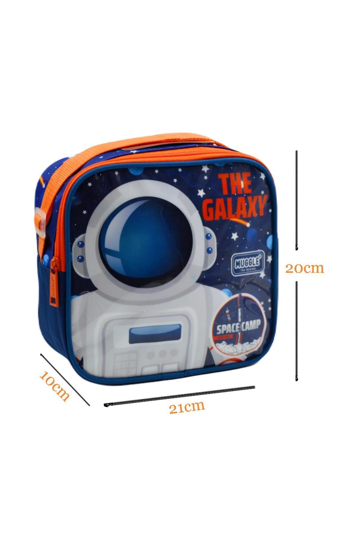 Termoslu Galaxy Beslenme Çantası Lacivert MU-0877