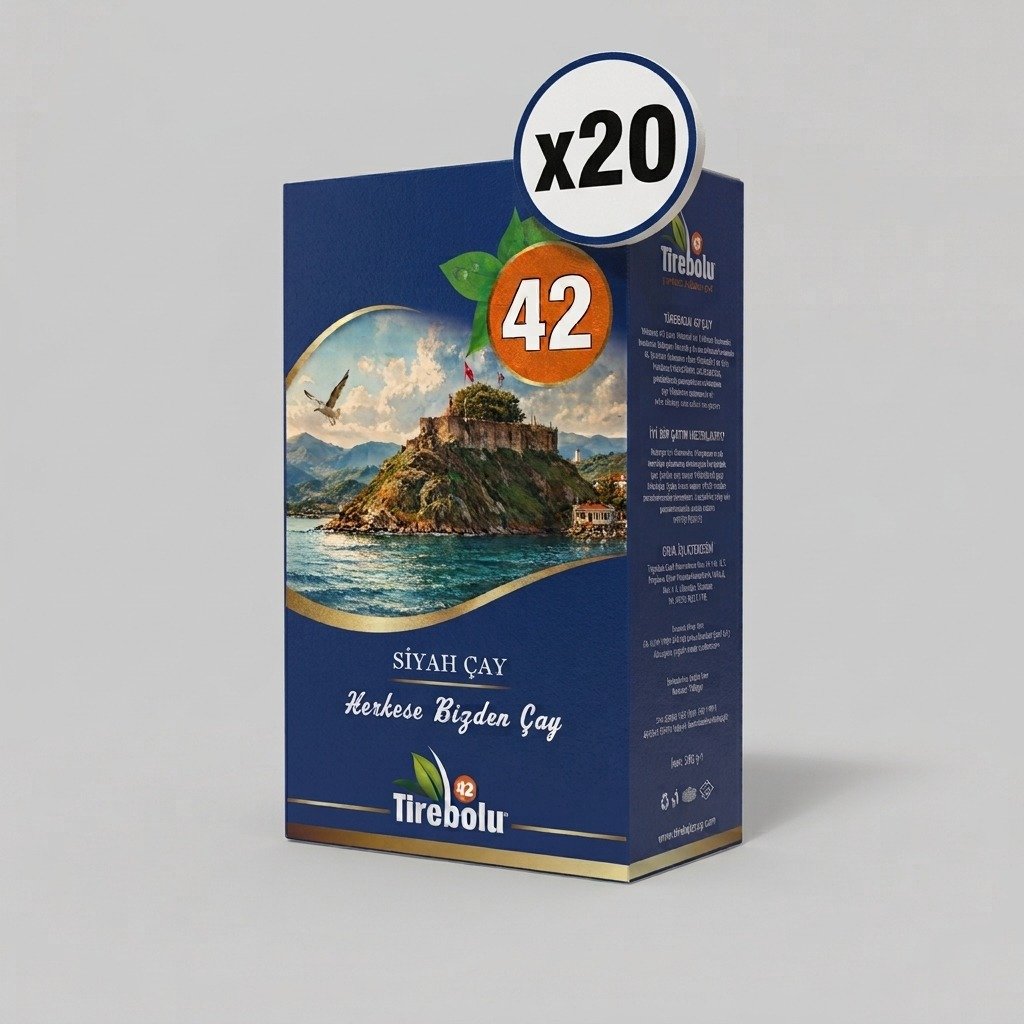 Tirebolu 42 - 20 X  500 Gr Kutu Çay