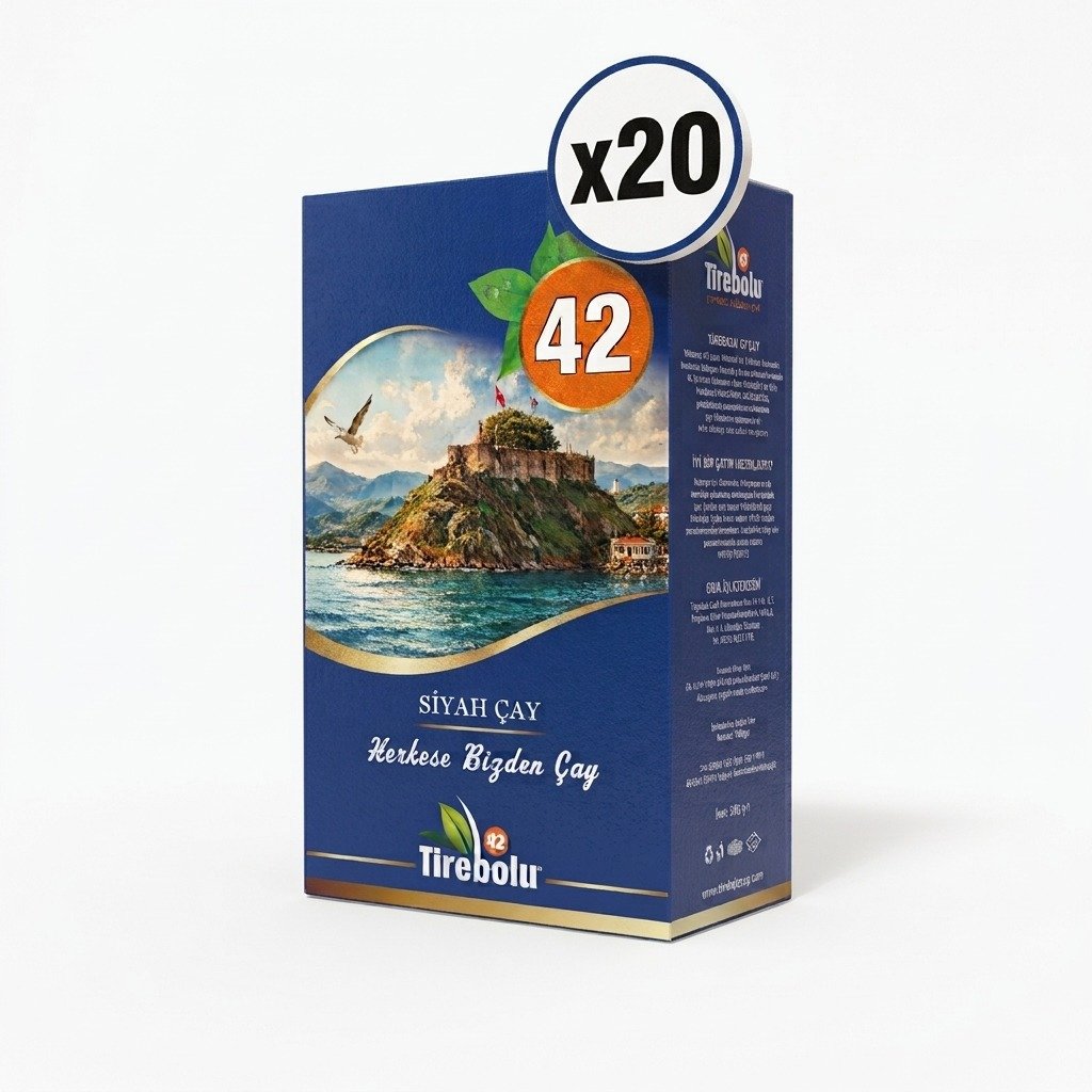 Tirebolu 42 - 20 X  500 Gr Kutu Çay