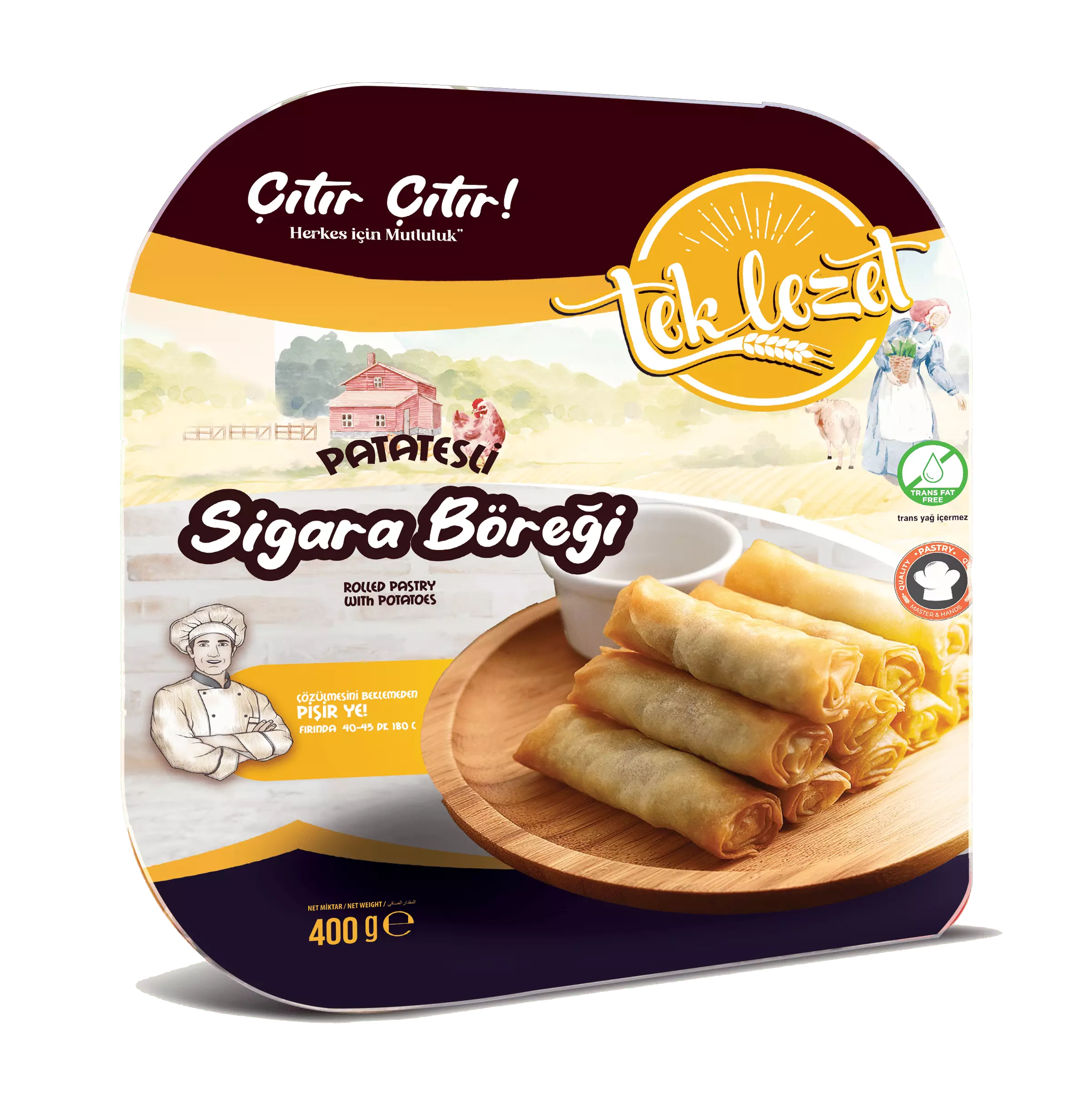 toplu sunum sigara börek