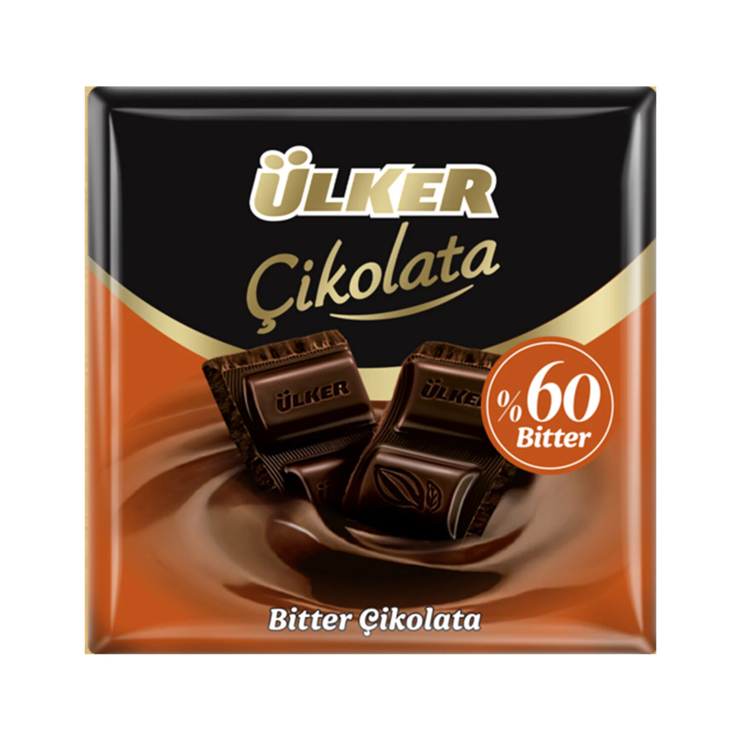 Ülker Çık. Bitter %60 Kakao 60 Gr Kare