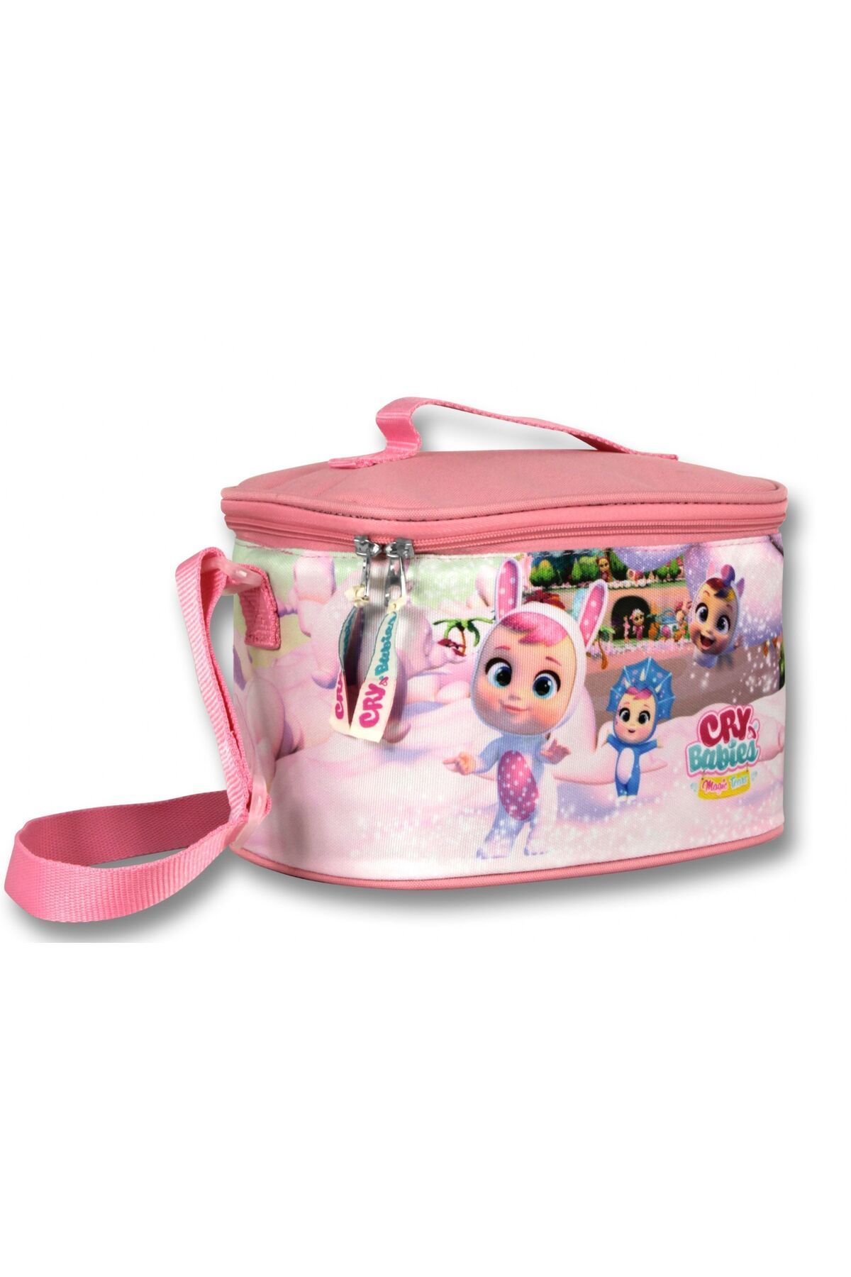 Ümit Çanta Cry Babies Fantasy Bordo-Pembe Kız Çocuk Isı Yalıtımlı Beslenme Çantası